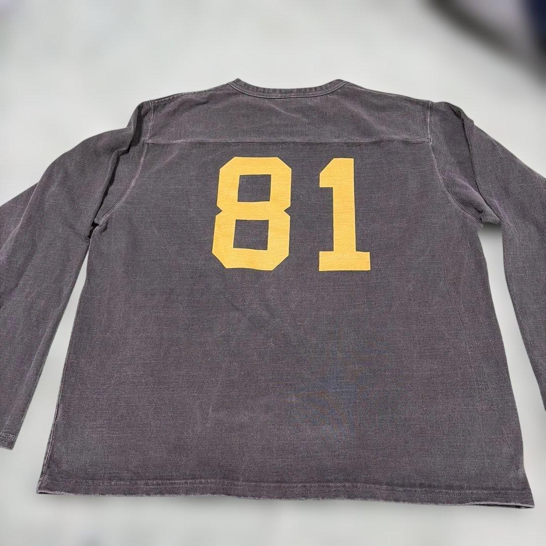 は*様 入手困難品！MISSION DISTRICTフットボールTシャツ！81