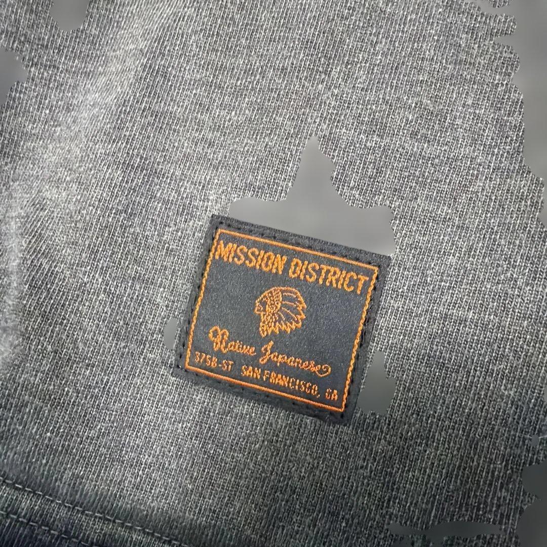 は*様 入手困難品！MISSION DISTRICTフットボールTシャツ！81