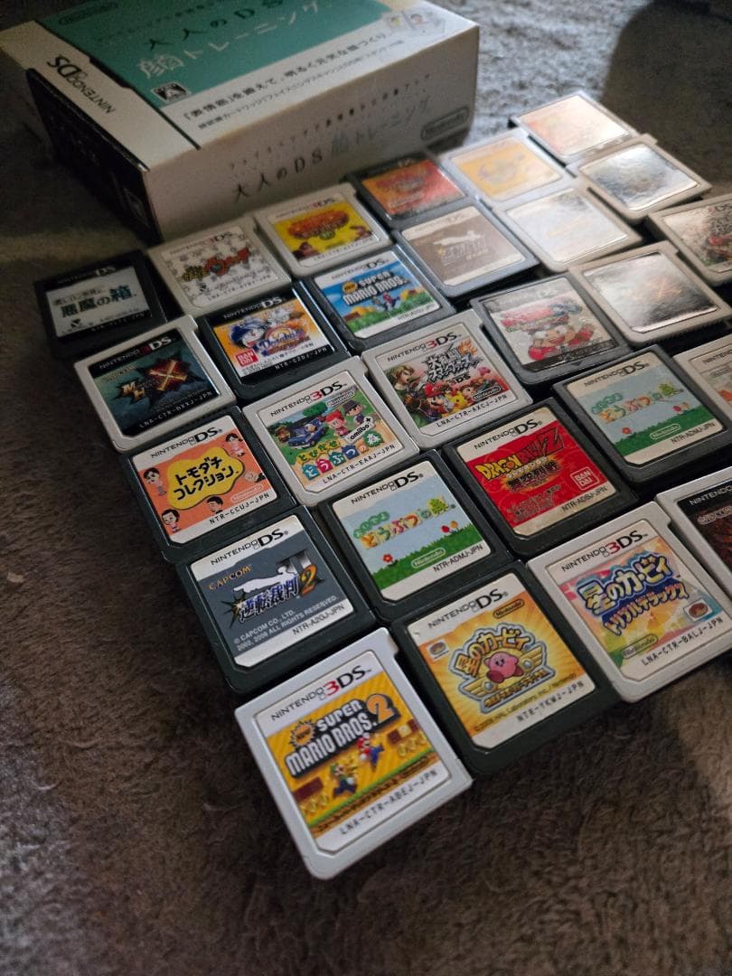 う*ぎ様 3DSソフトDSソフト140本以上マリオトモコレレイトンカービィなど