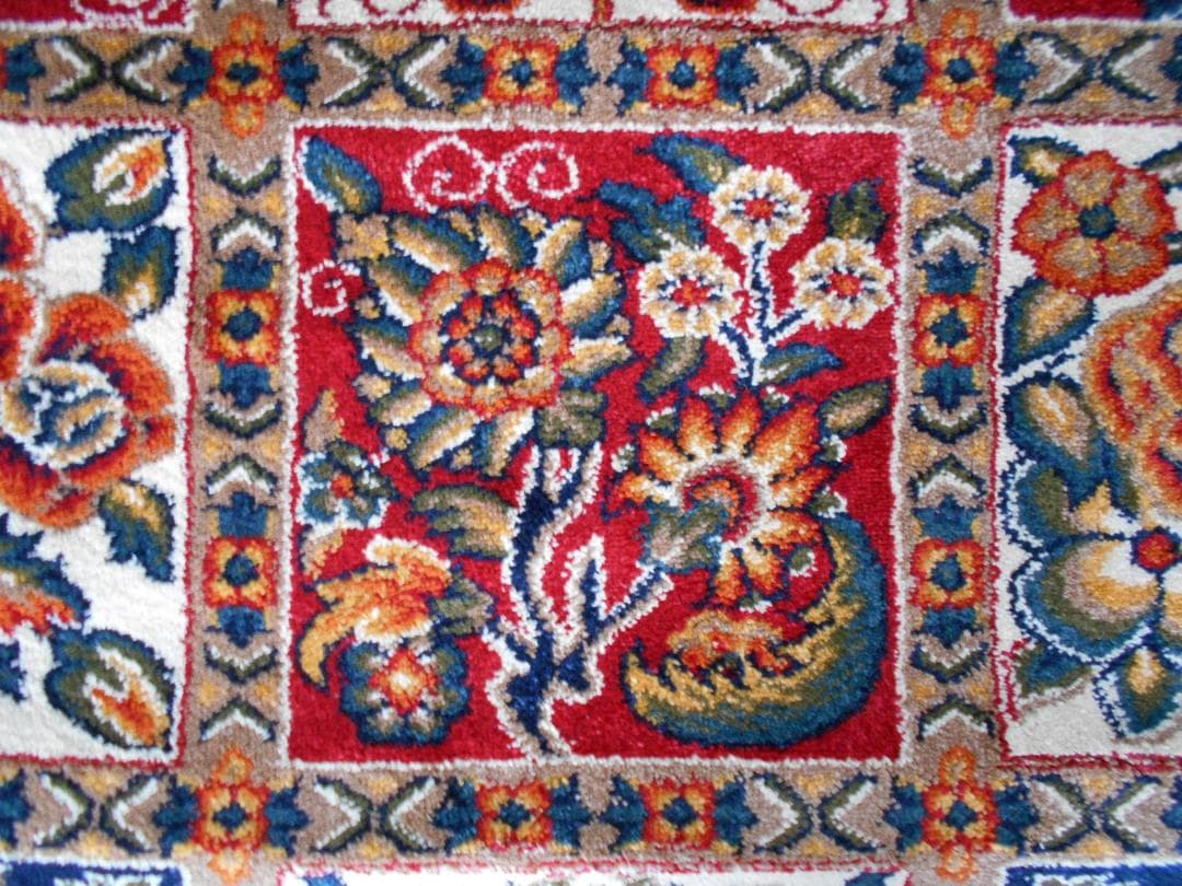 ふっかり！ウィルトン織 民族柄 高密度 ラグ 200×250cm-115001