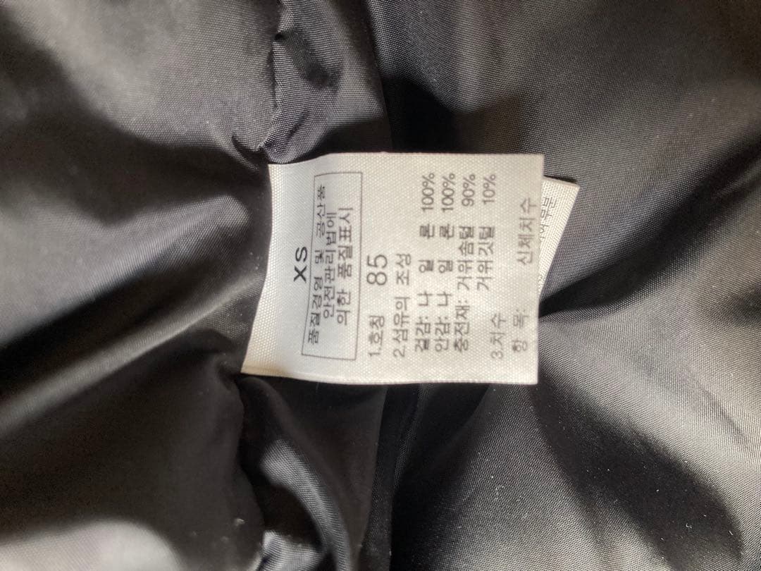 THE NORTH FACE ダウンベスト XS ブラック明後日くらいで出品終。