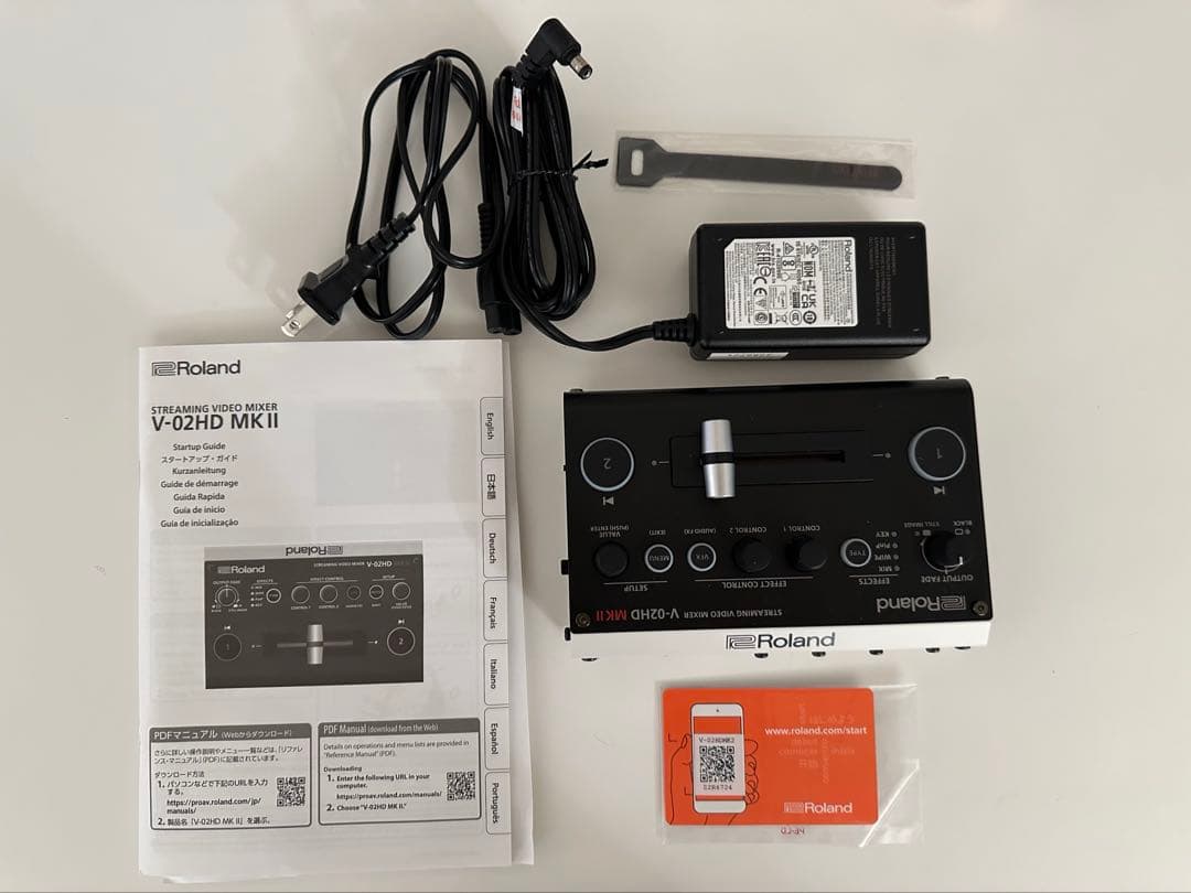 【美品】Roland V-02HD MK II ストリーミングミキサー