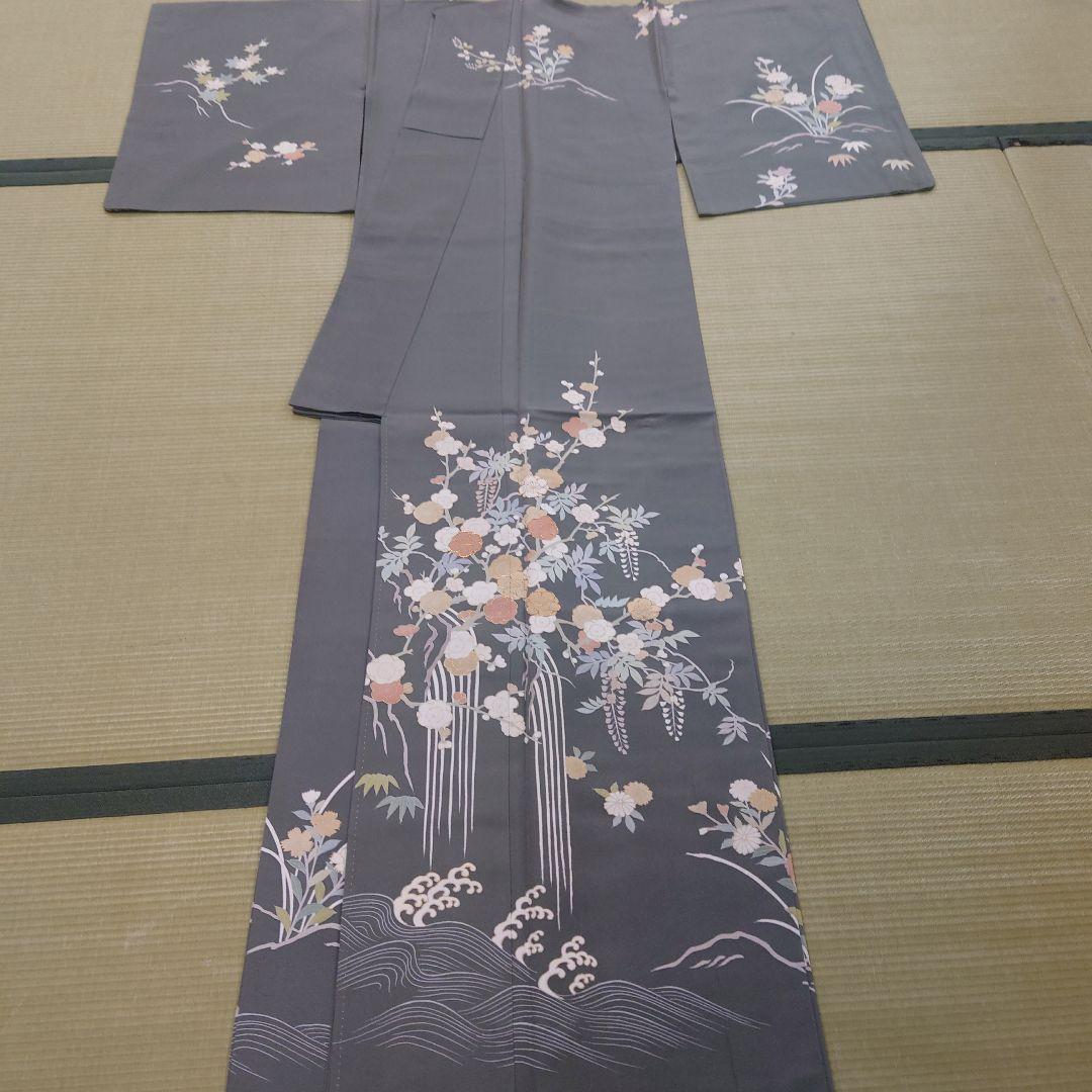 別誂訪問着正絹袷京友禅創作品