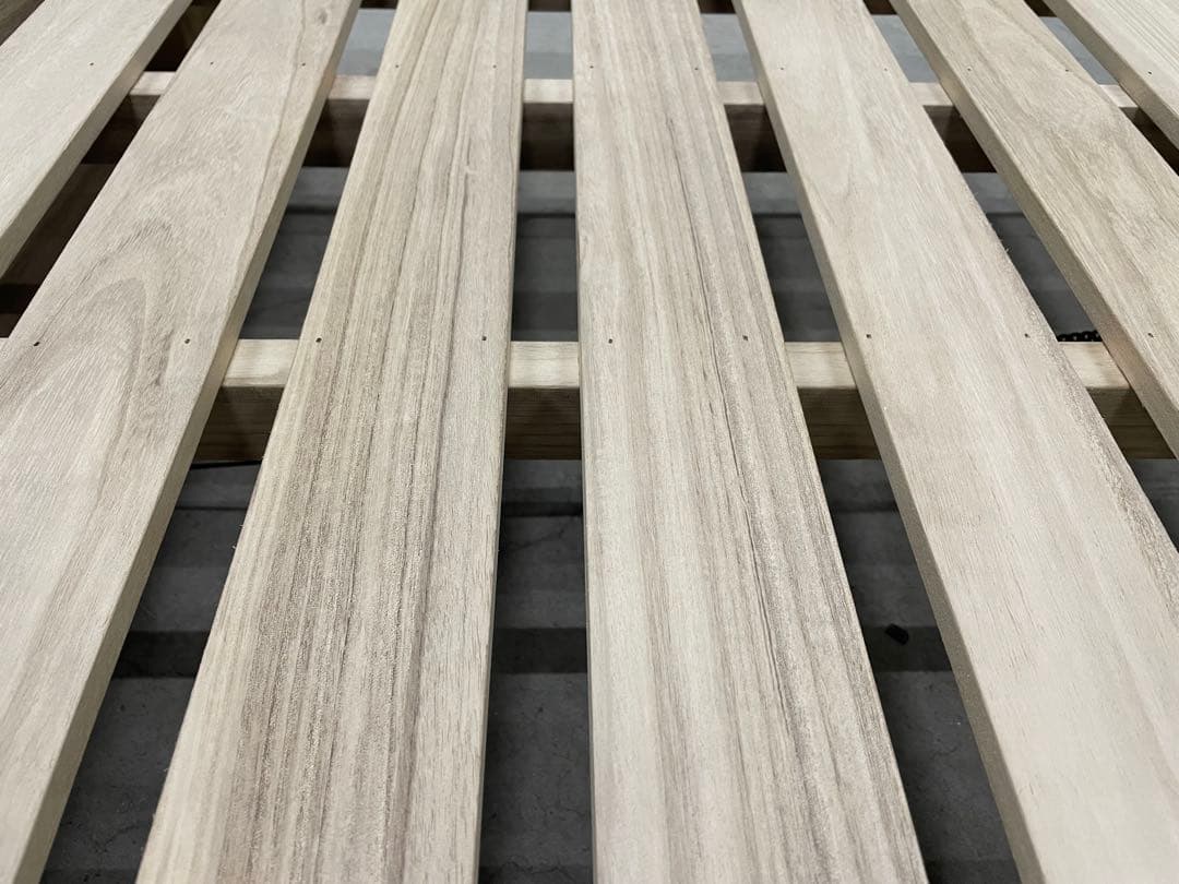 美品　桐の畳めるベッド 桐らくね 桐優 kiyuu 折り畳み式