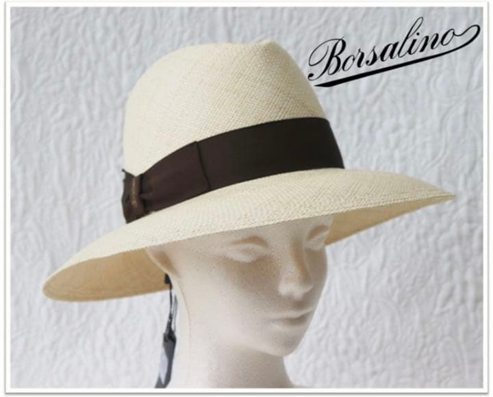 ボルサリーノ　CA4LA表参道店にて購入　麦わら帽子 ストローハット