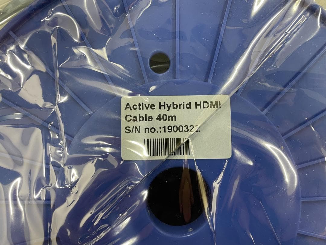 HDMIケーブル　40ｍ　active hybrid cable