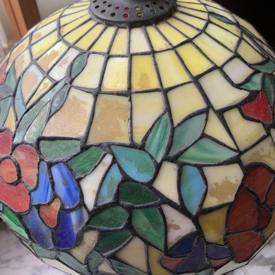 ステンドグラス　ランプ
