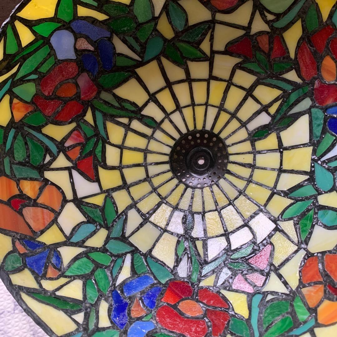 ステンドグラス　ランプ