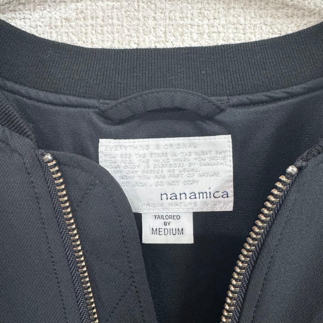 25年 美品 nanamica ALPHADRY S25FA033 ブラック