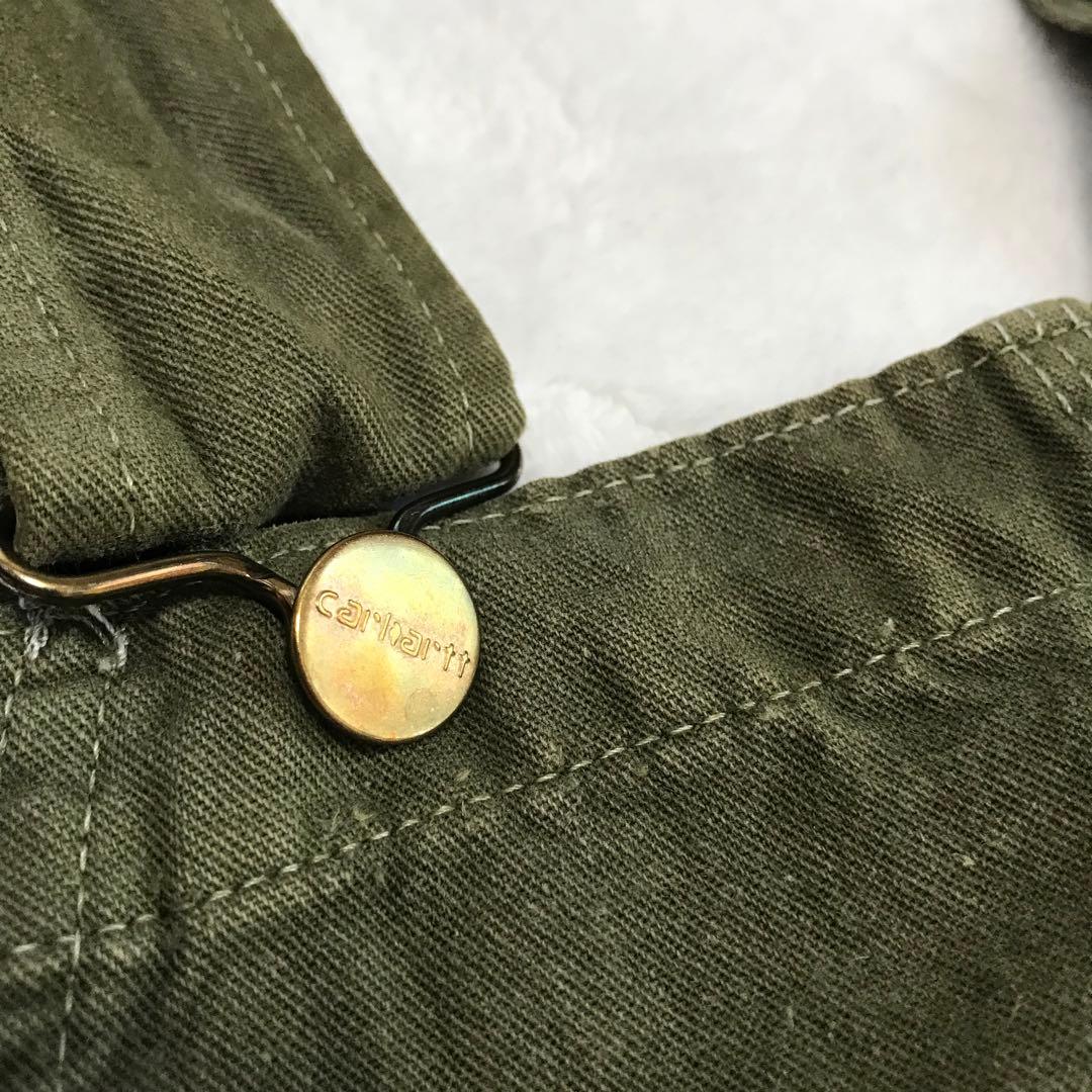 Carhartt カーハート　USA製　コットン オーバーオール　ビンテージ
