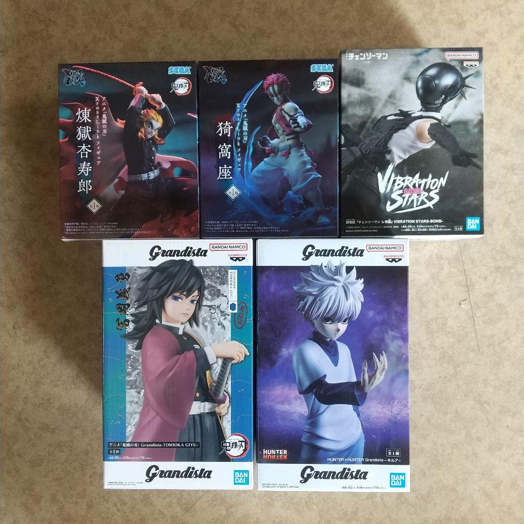 鬼滅の刃 チェンソーマン HUNTER×HUNTER フィギュア