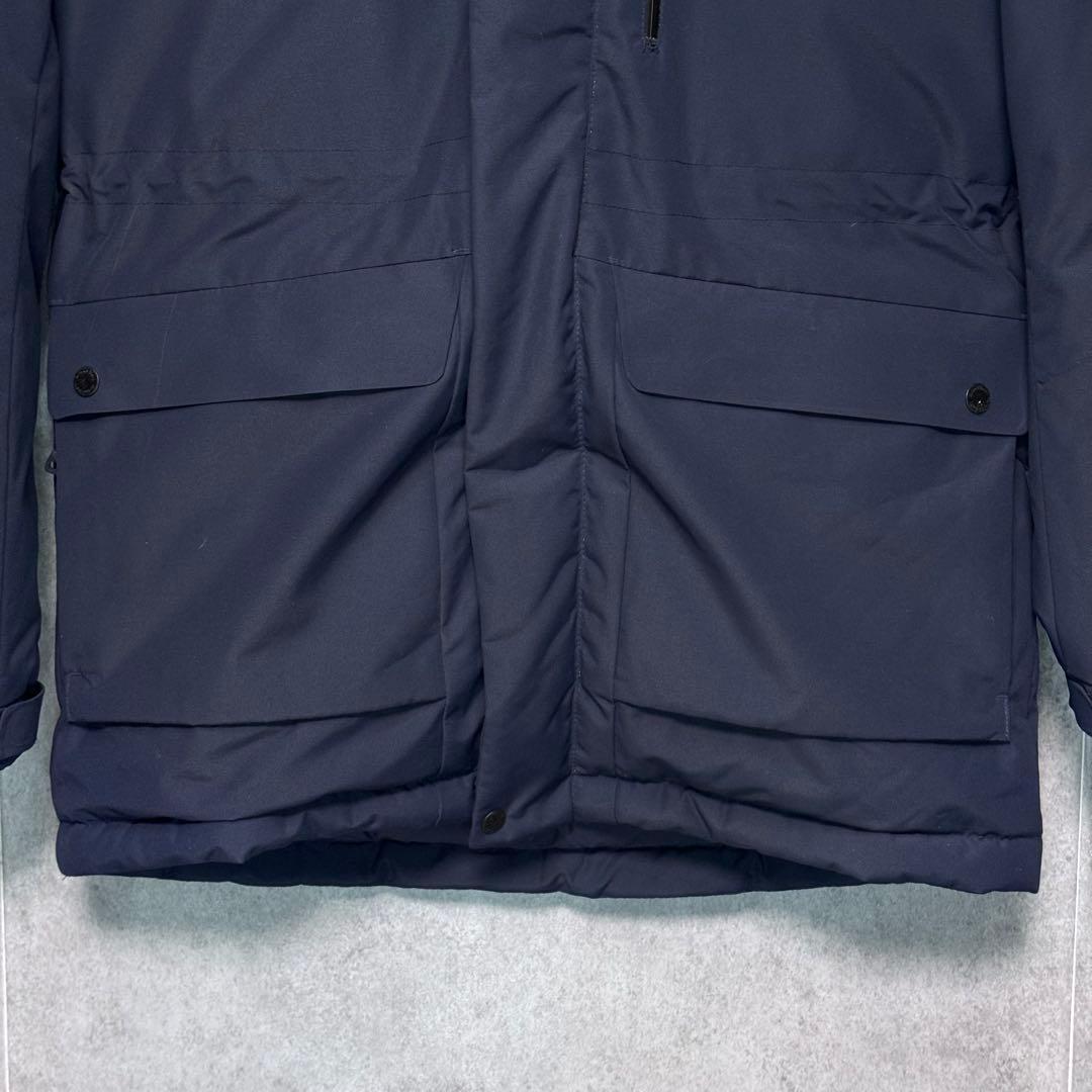 【最終価格】モンベル グースダウン ダウンジャケット メンズ M ネイビー