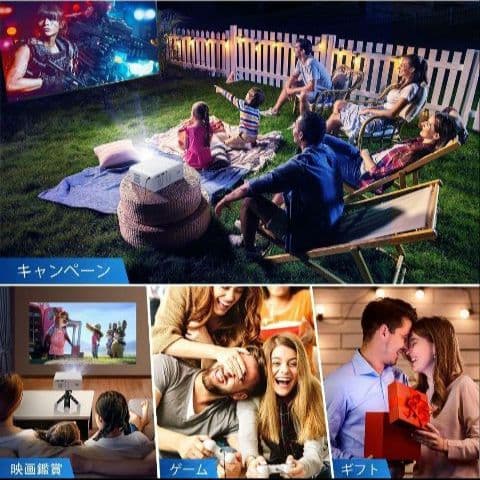 小型 プロジェクター Bluetooth5.3 4K対応