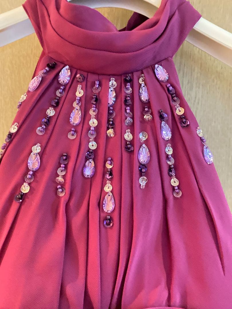 はな　ベリージェネ　バイファブリックドレスピンク