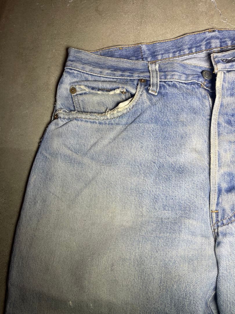 リーバイス　501 80's ヴィンテージリペアデニム