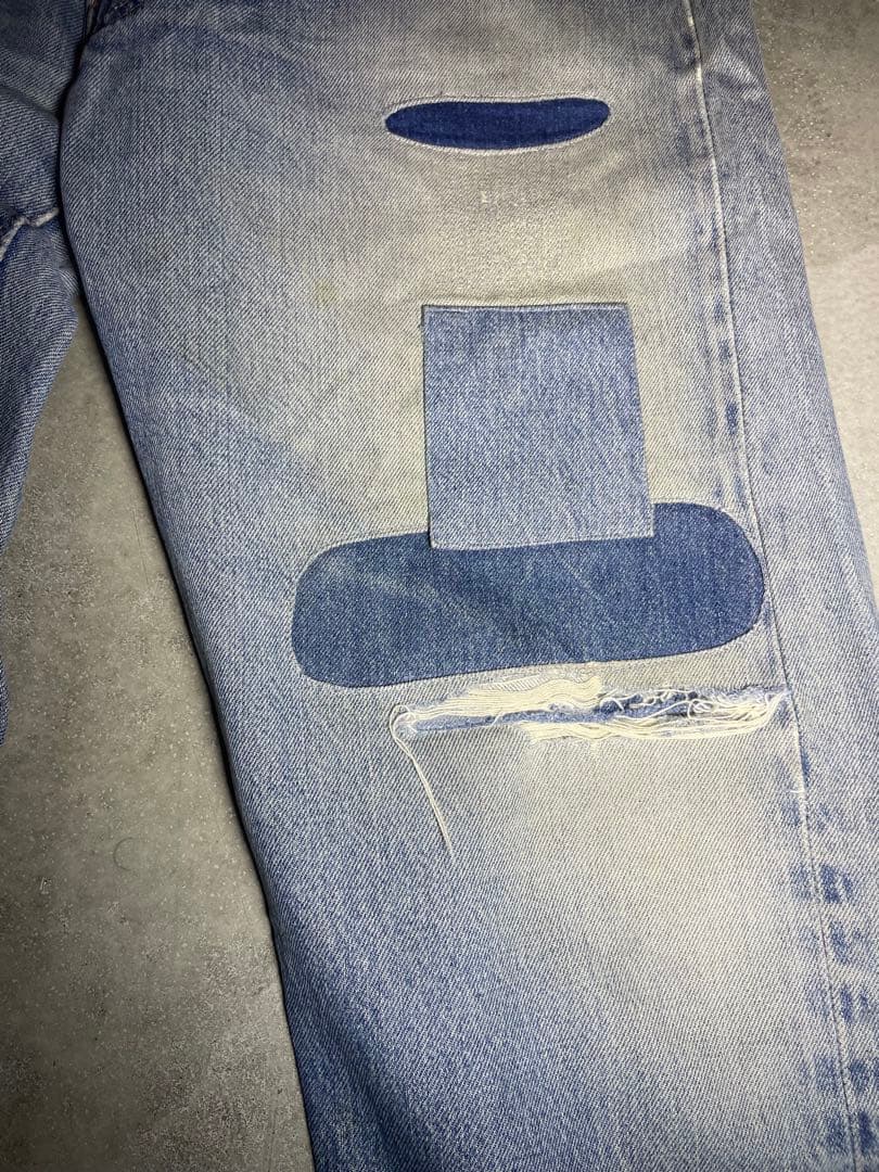 リーバイス　501 80's ヴィンテージリペアデニム