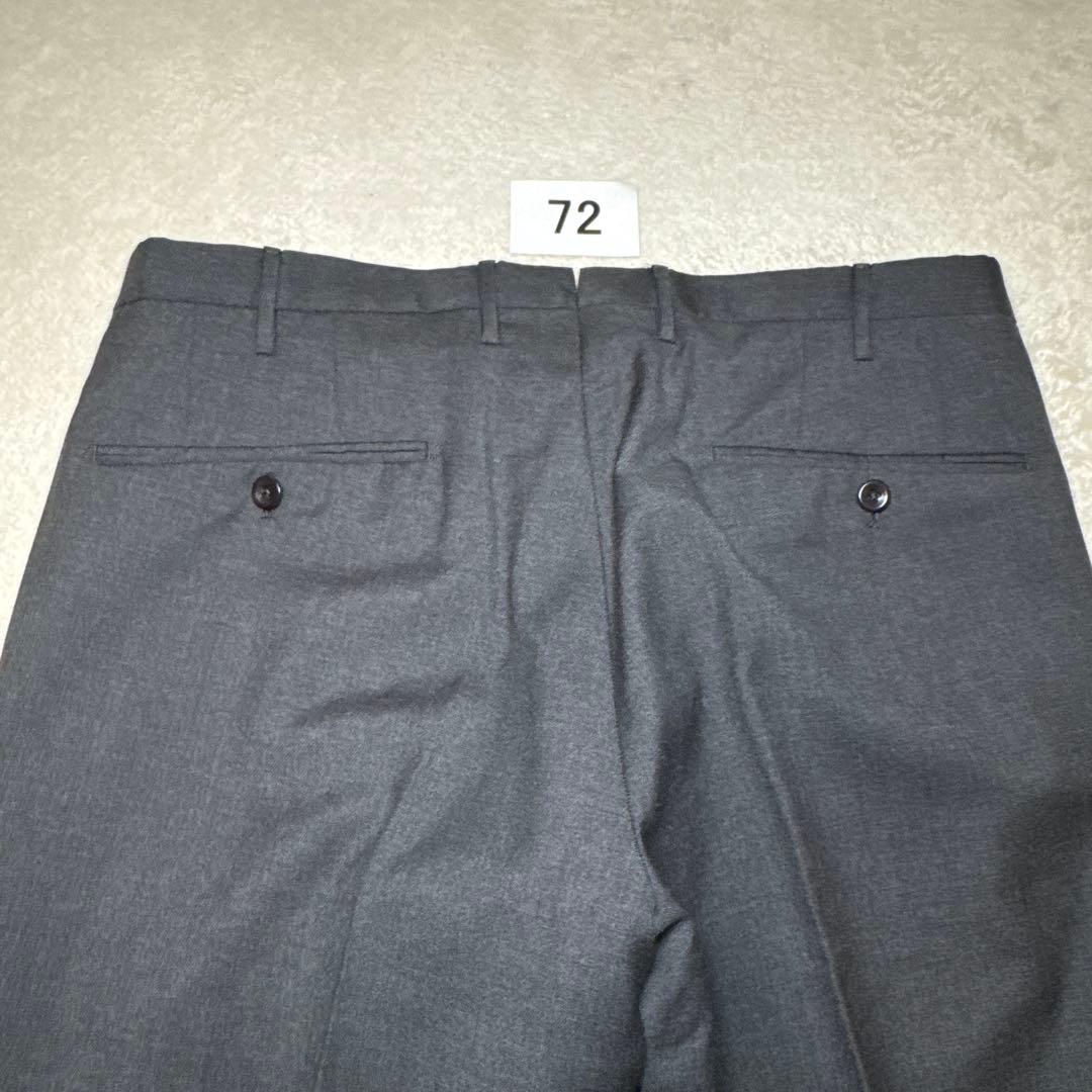 72 未使用　春夏　インコテックス　スラックス　48 グレー