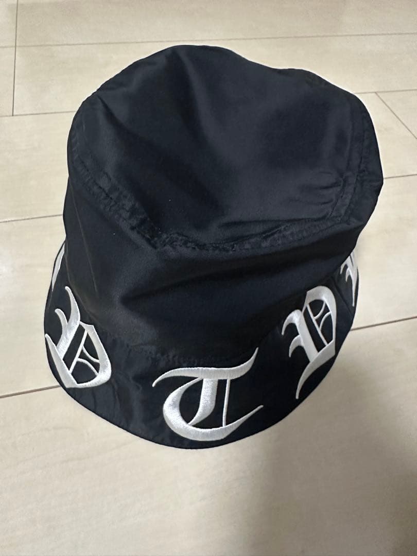 cvtvlist カタリスト ロゴ入り バケットハット 黒