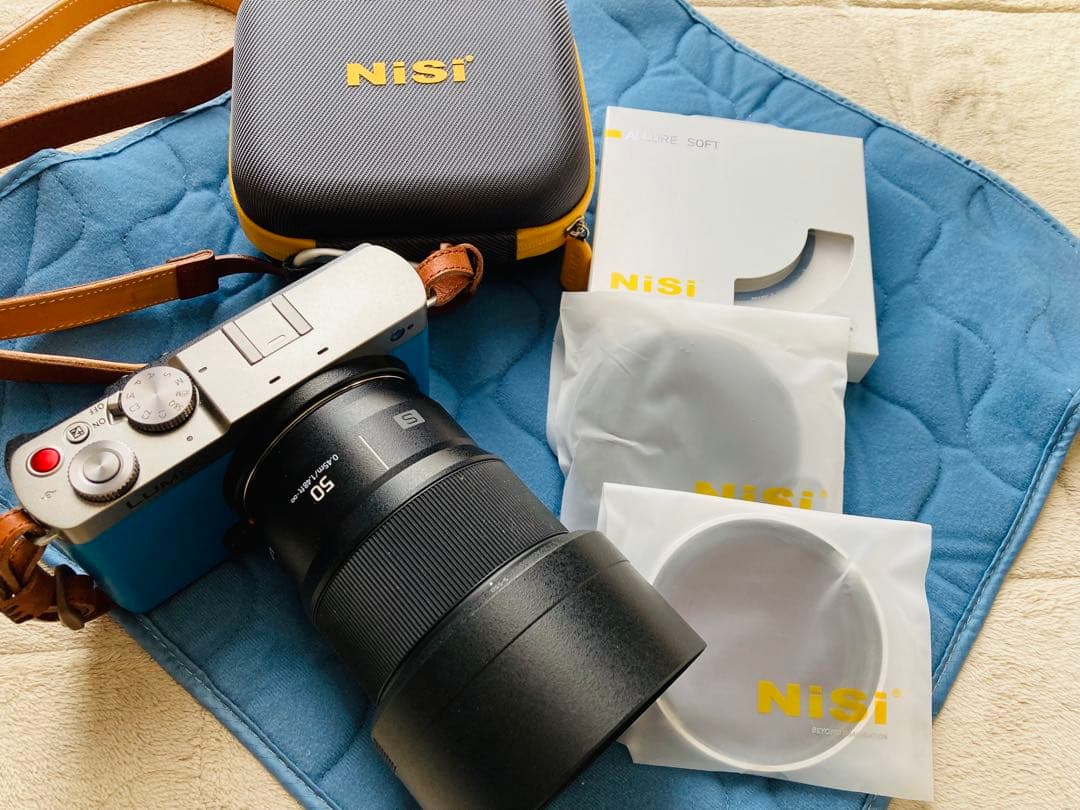 （ほぼ新品）LUMIX S9 50mmレンズNISIフィルター 等7点+αセット