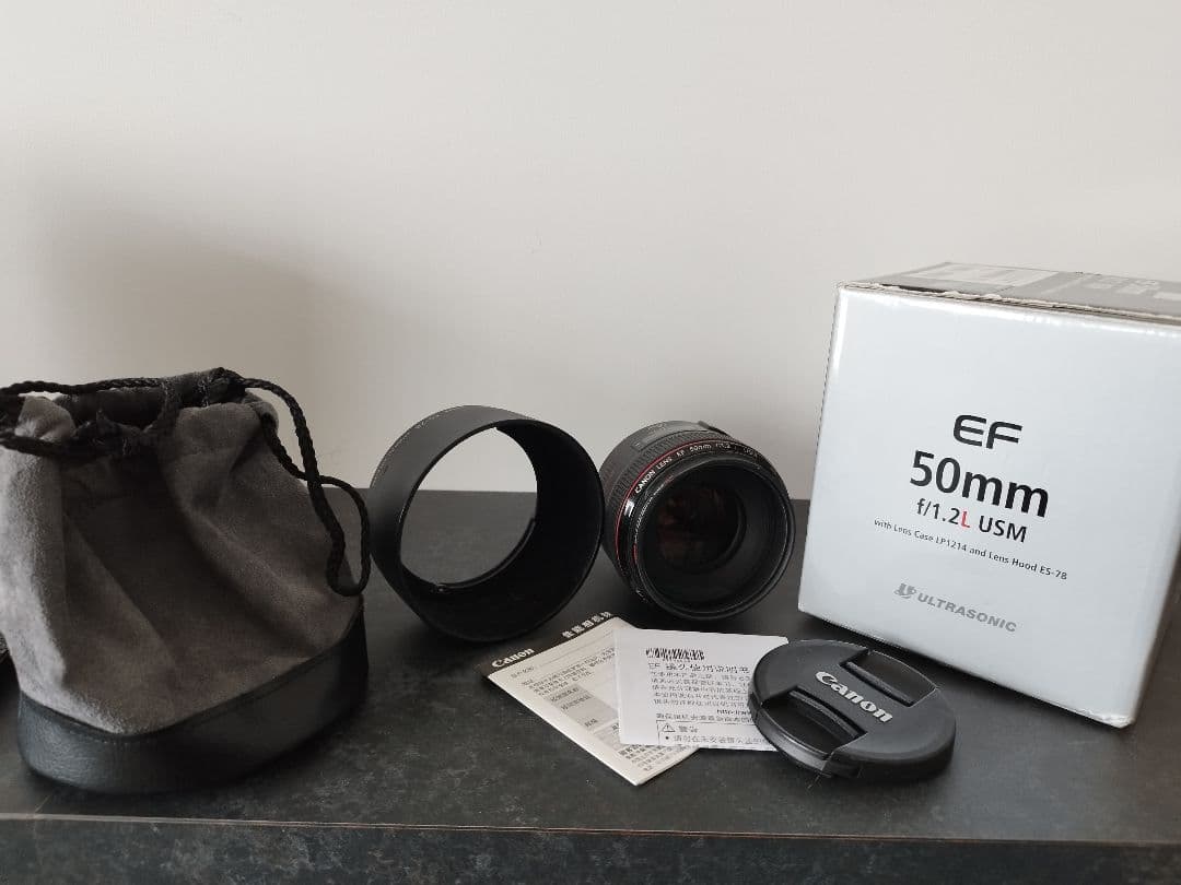 Canon EF 50mm f/1.2 USM レンズ