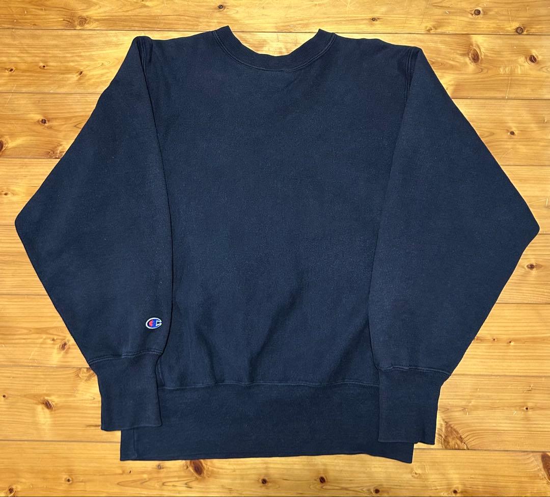 90s USA製 Champion リバースウィーブ パーカー M ブラック