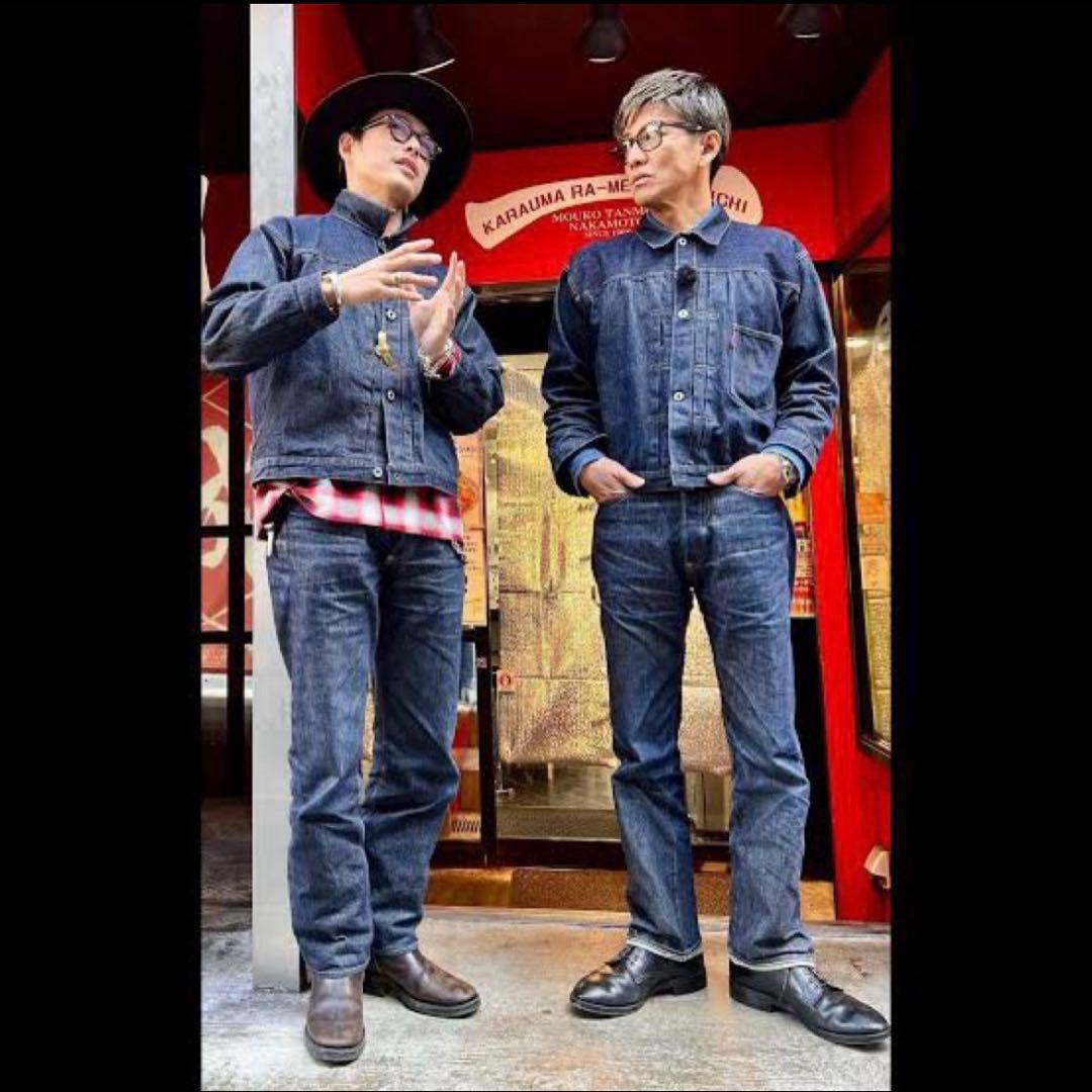 キムタク　リーバイス　セットアップ　デニムジャケット　トラッカー　パンツ　501