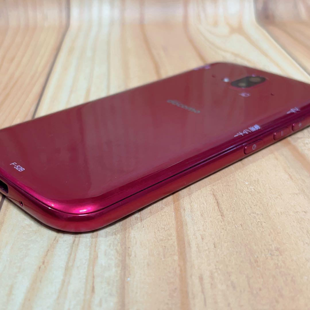 SIMフリー 本体 らくらくスマートフォン 64 GB 413 ピンク 電池良好