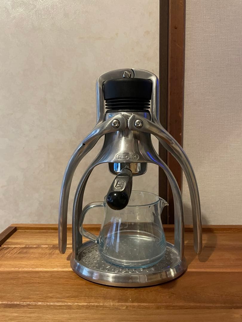 【GW期間限定値下】未使用　ROK エスプレッソマシン イギリス発！