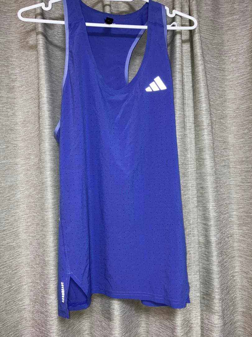 アディゼロ シングレットランニング 陸上用シャツ 3枚セットLサイズ