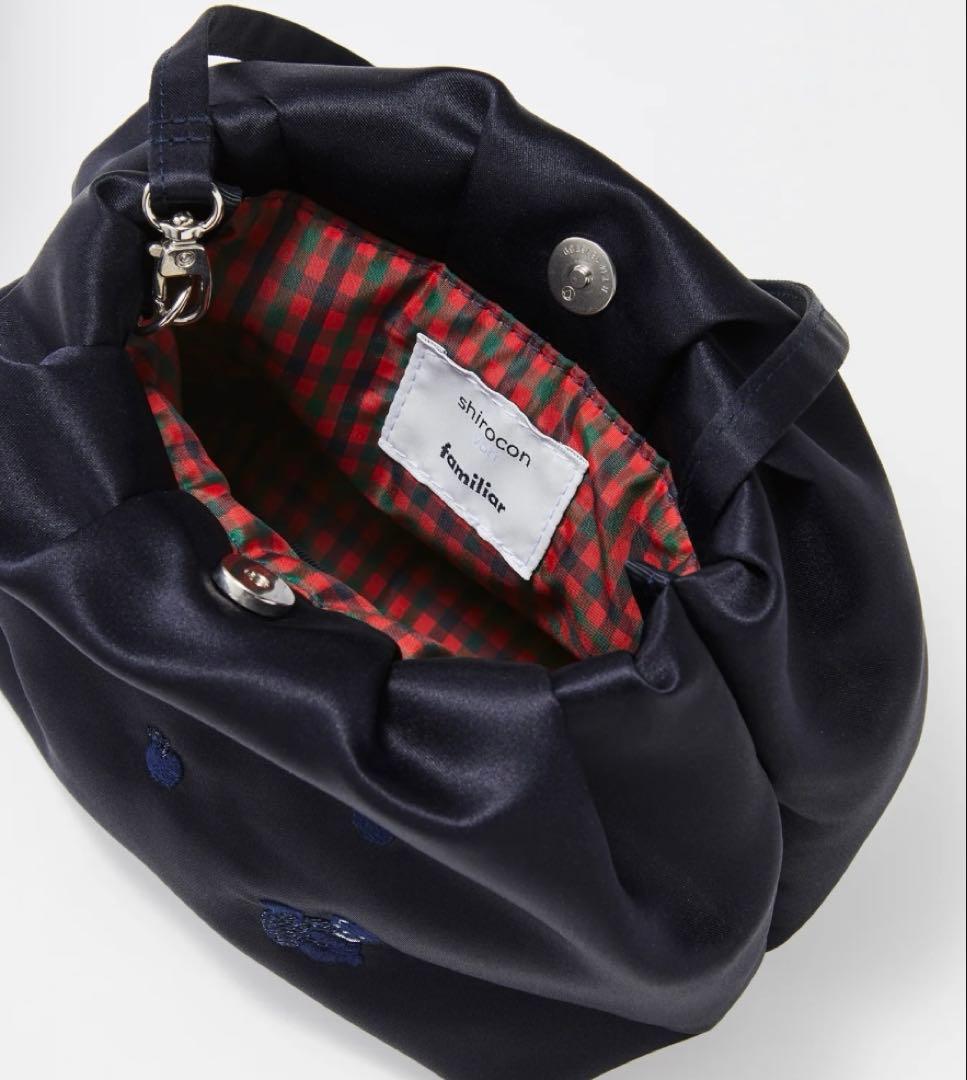 マシュマロミニバッグ〈yori × familiar〉