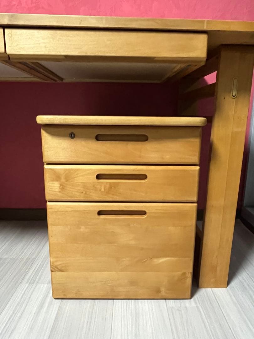 堀田木工所　キャスター付デスクワゴン