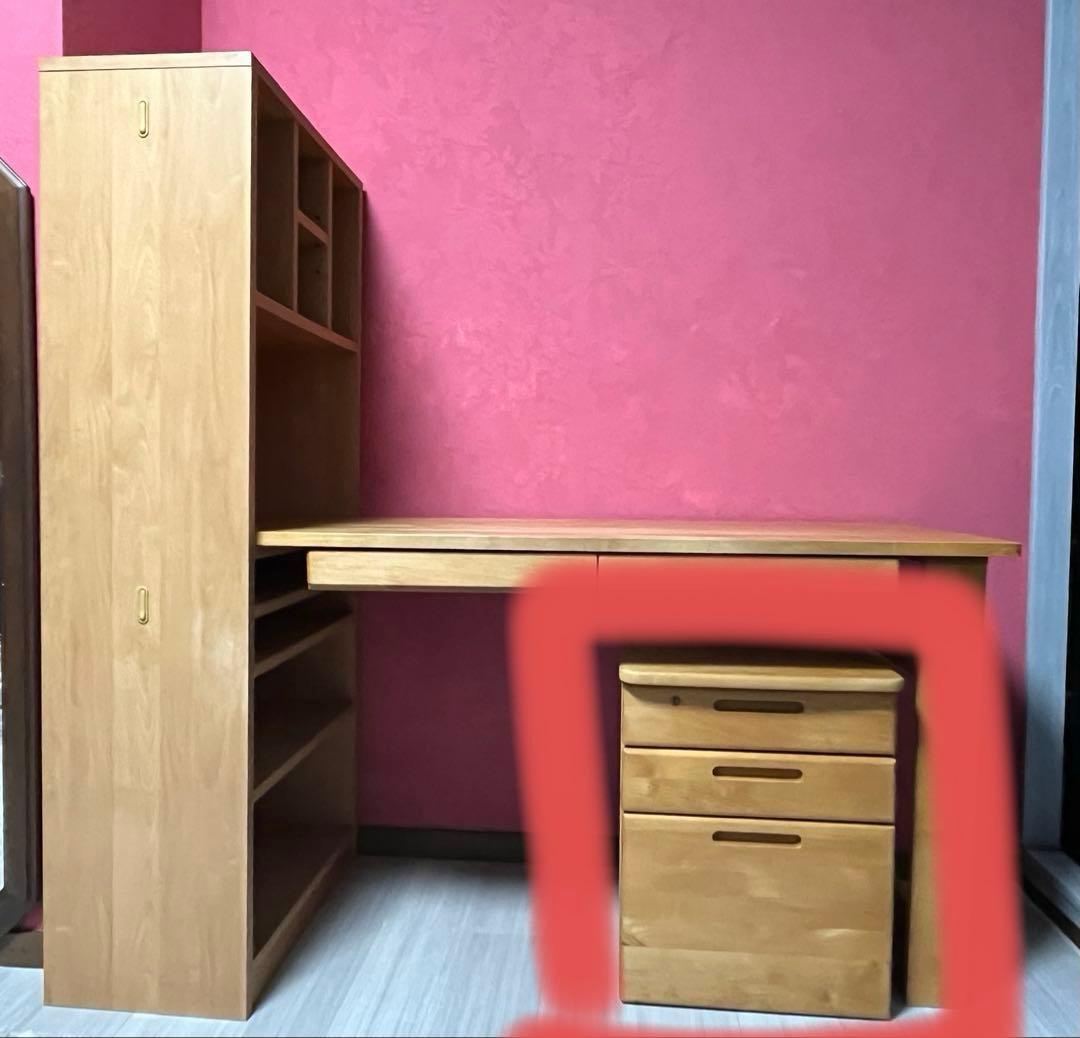 堀田木工所　キャスター付デスクワゴン