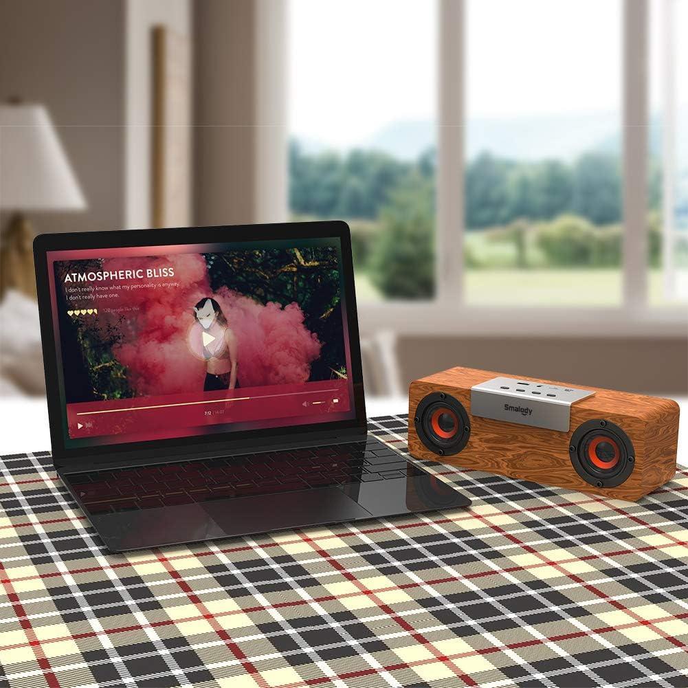 10W ワイヤレススピーカー 木製