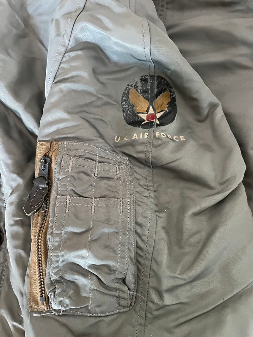50年代 米軍実物 U.S.AIRFORCE N-2B フライトジャケット
