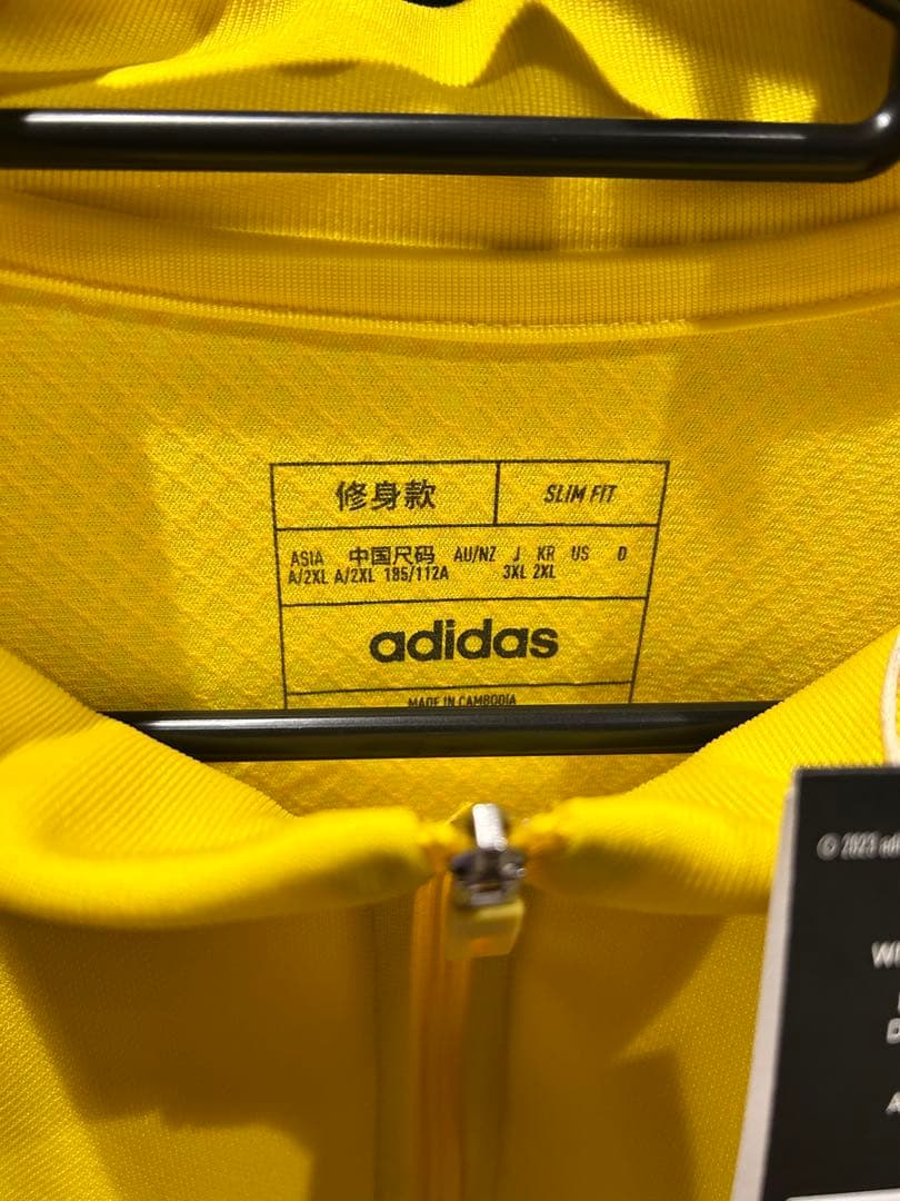 adidas 2024 ベガルタ仙台トレーニングトップ タグ付 3XLサイズ