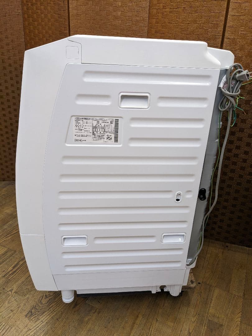 U076 美品 ドラム式洗濯乾燥機　12kg 日立　23年 BD-SX120HL