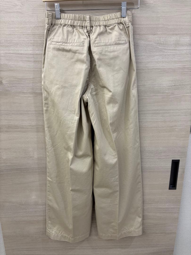 ドゥロワー drawer タック　チノパン