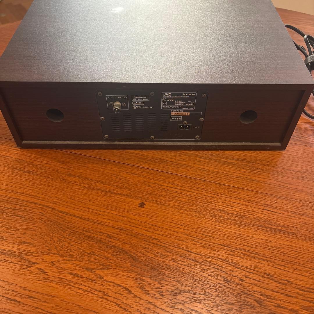 JVC ケンウッド　NX-W30 コンパクトコンポーネントシステム