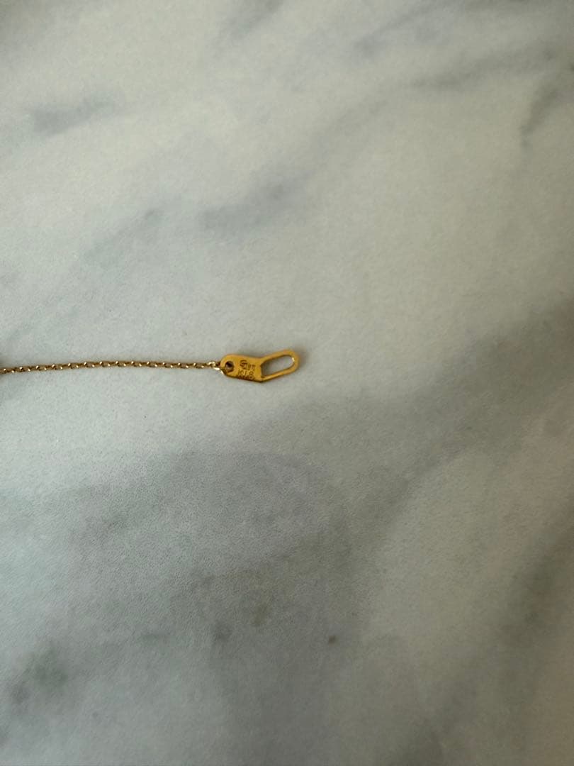 アクセサリー STAR JEWELRY DIA CROSSING STAR NECKLACE