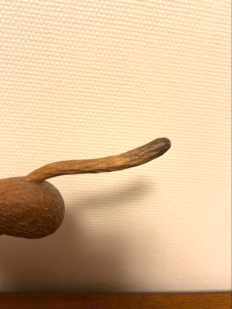 苔むす木工　オブジェ　チーター　ヒョウ