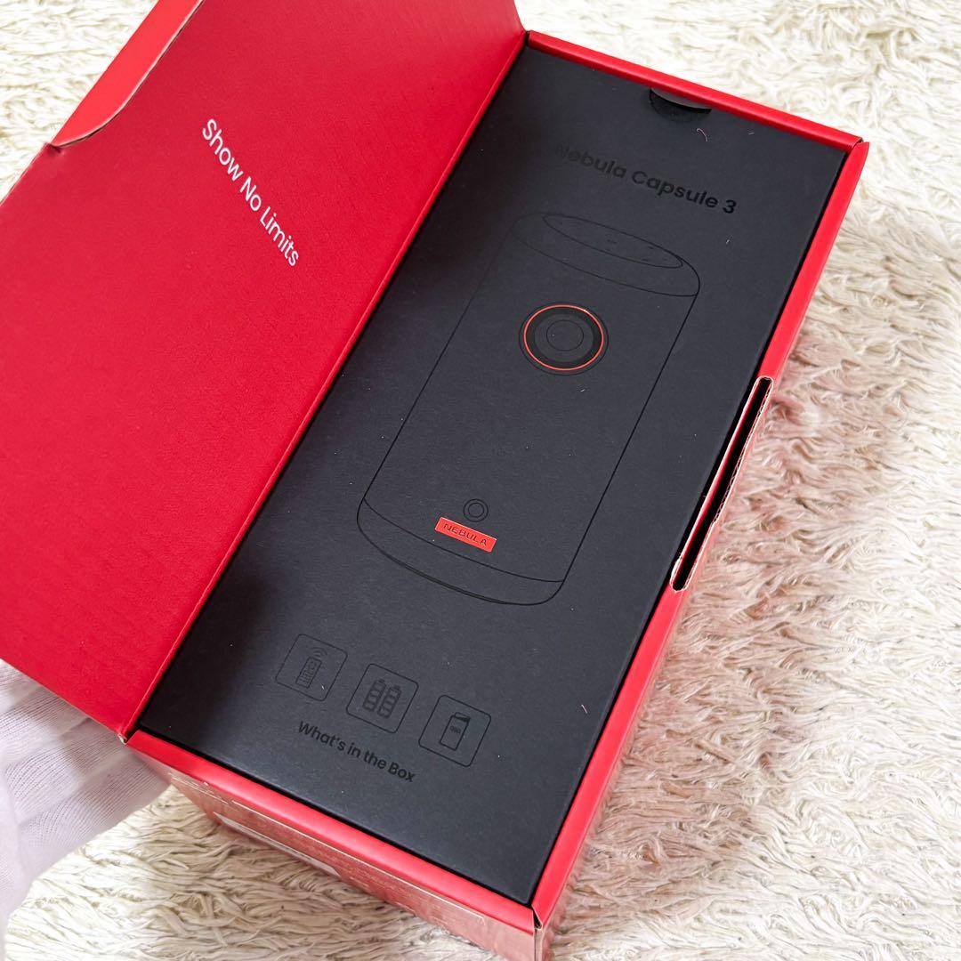 【新品同様】ネブラ Capsule 3 プロジェクター D2425N11 黒