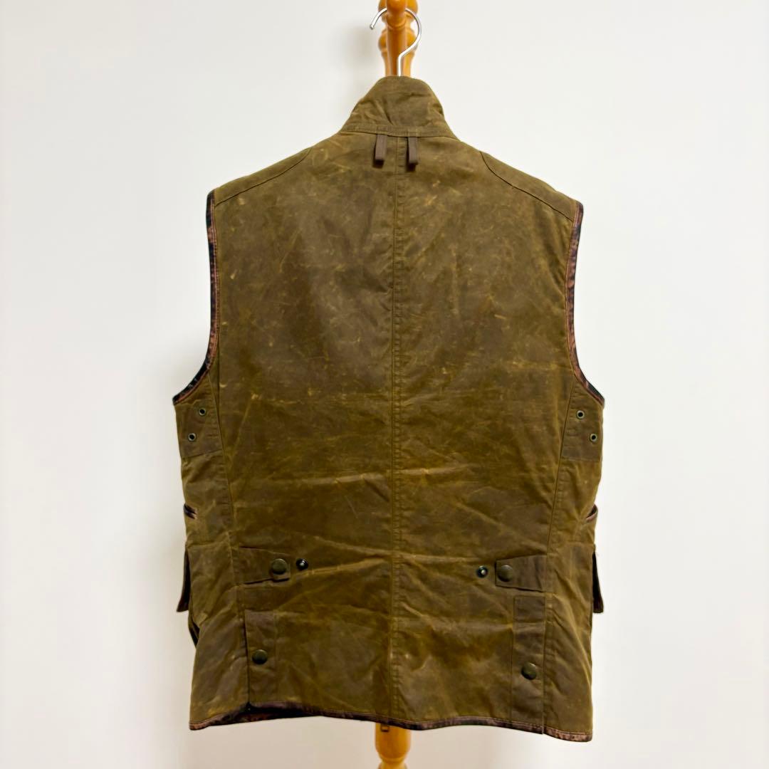Ralph Lauren オイルドベスト サイズS ラルフローレン バブアー