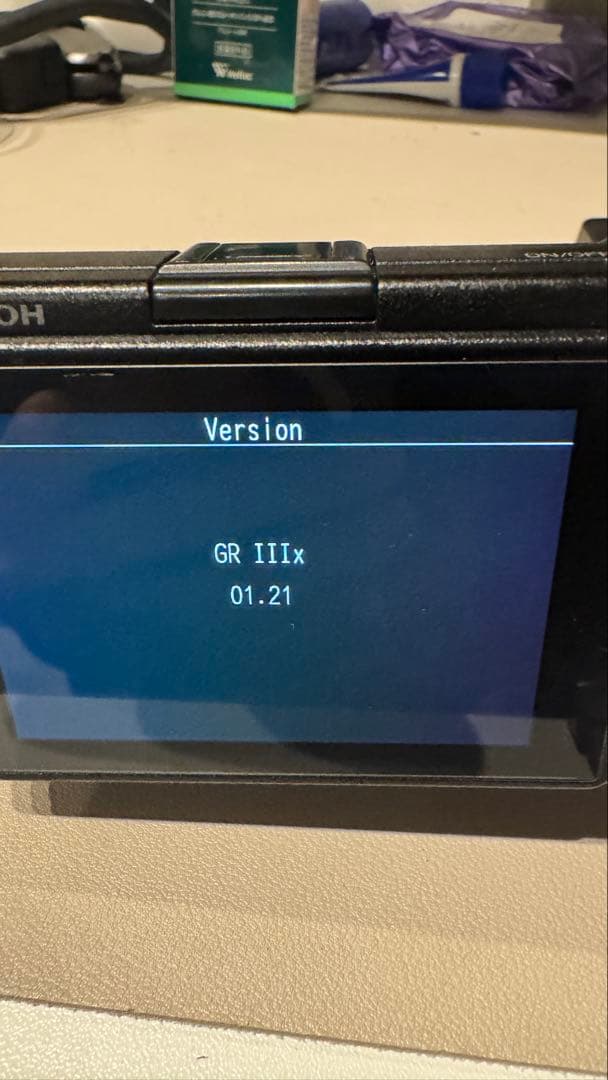 RICOH GR IIIx 本体と付属品