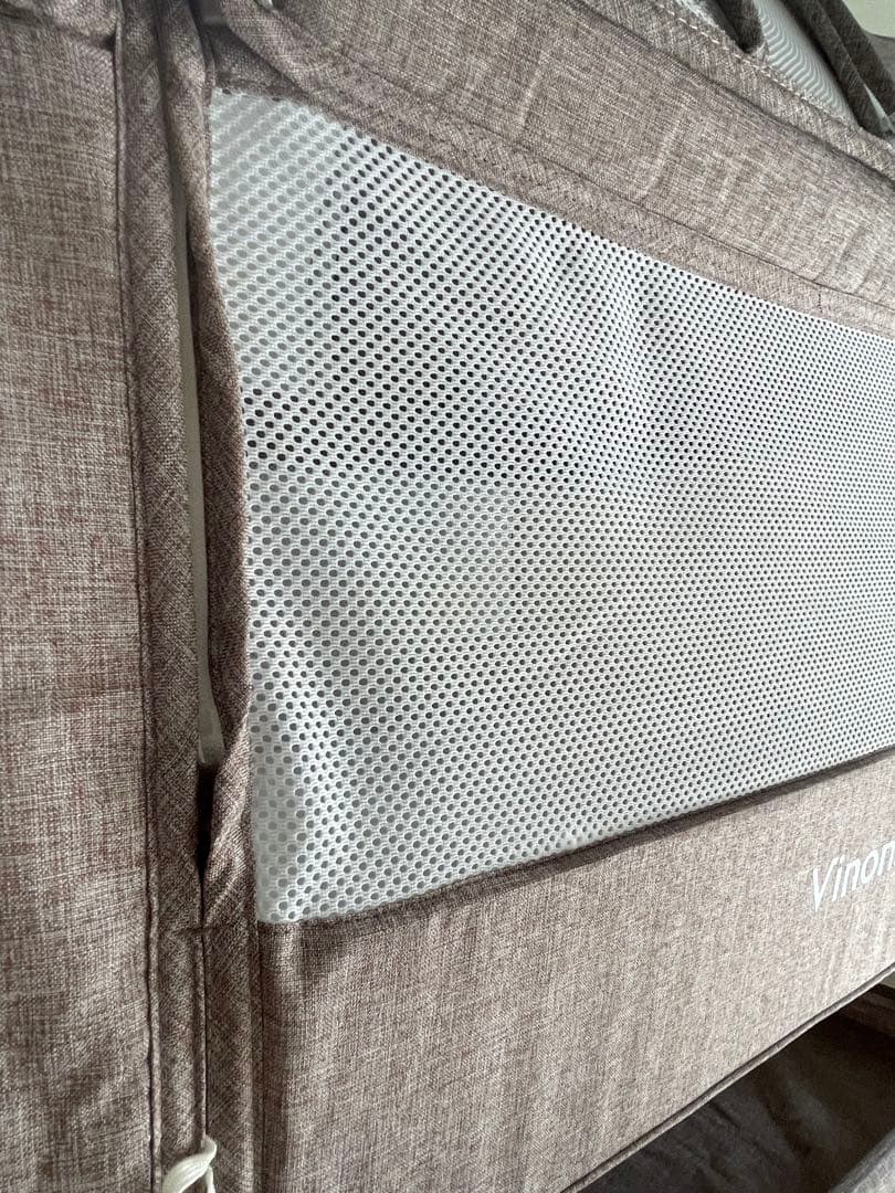 Vinona メッシュサイド ベビーベッド