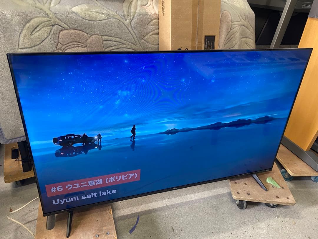 TCL チューナーレステレビ GoogleTV 50インチ2024年