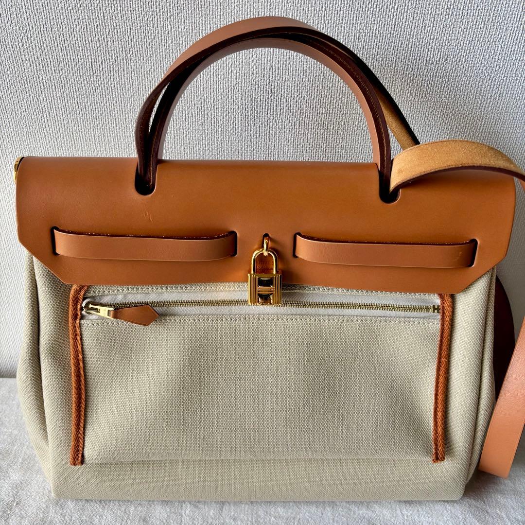 と*読様 エルメス エールバッグ ジップ31 Ｕ刻印