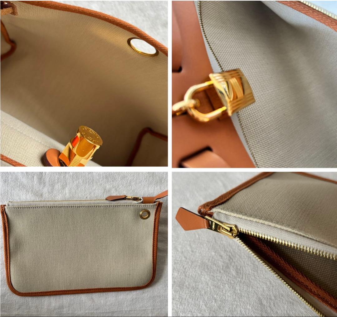 と*読様 エルメス エールバッグ ジップ31 Ｕ刻印