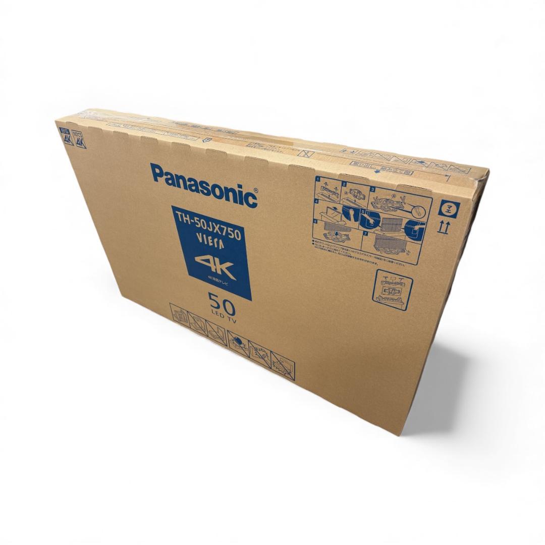 新品未使用/パナソニック 50V型 4K 液晶テレビ/TH-50JX750