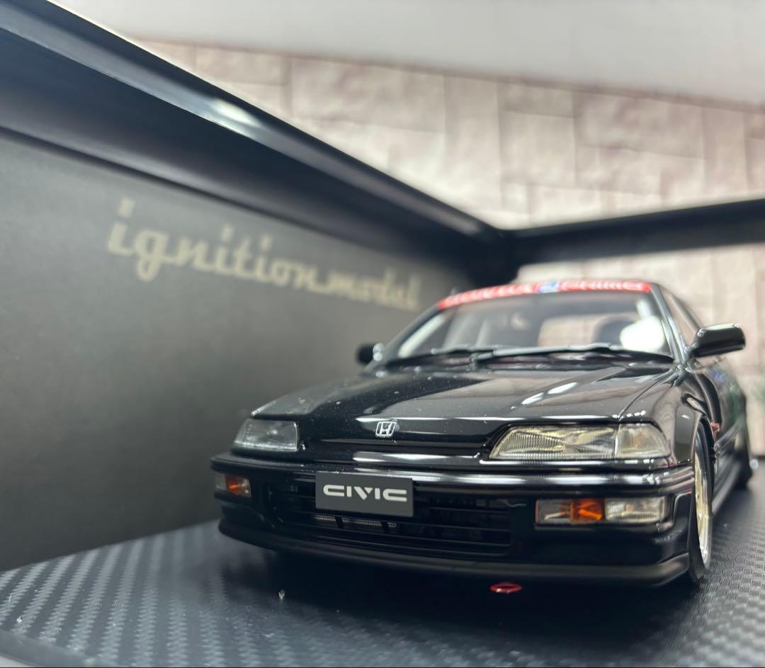 1/18イグニッションモデル　ホンダシビック【新品】大阪環状族　なにわ友あれ