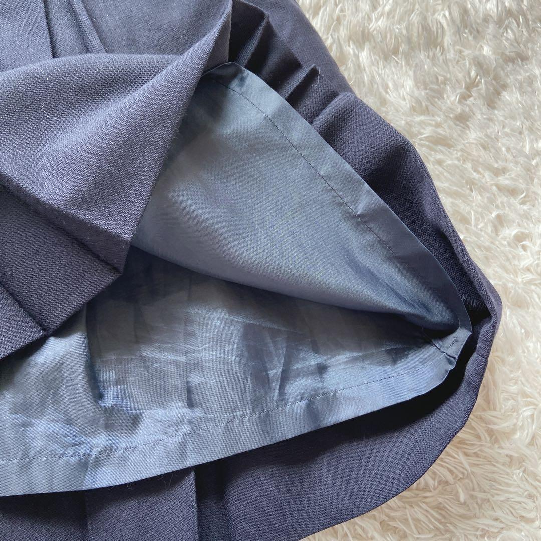 美品完品　ファミリア　現行と同デザイン　お受験スーツ　アンサンブル　110 紺